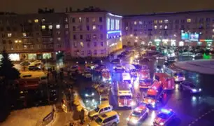 Rusia: Explosión en supermercado deja al menos 10 heridos en San Petersburgo