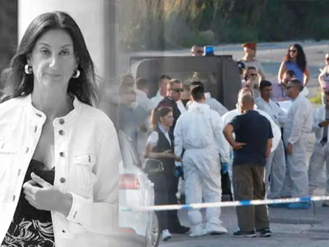 Malta: detienen a 10 sospechosos por asesinato de periodista