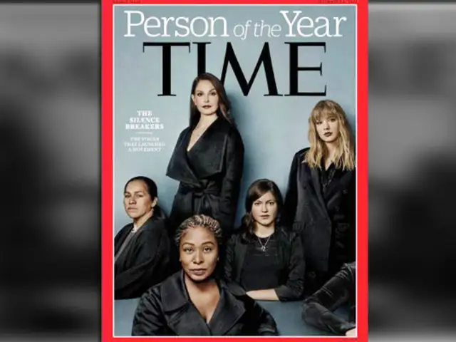 Revista Time reconoce como ‘persona del año’ a mujeres que levantaron su voz contra el acoso