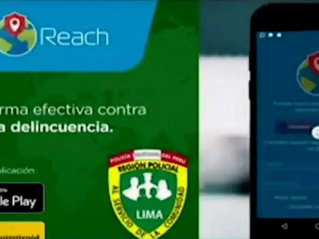 Reach: el aplicativo celular que busca luchar contra la delincuencia
