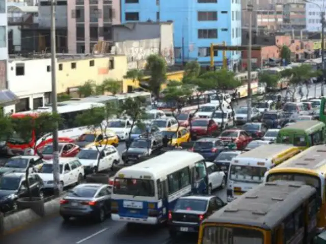 Lima: tráfico vehicular genera estrés al 72% de ciudadanos