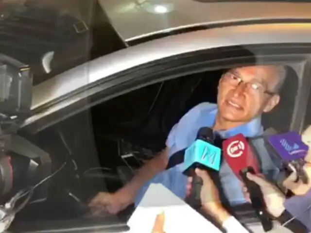 Alejandro Aguinaga informó sobre estado de salud de Alberto Fujimori