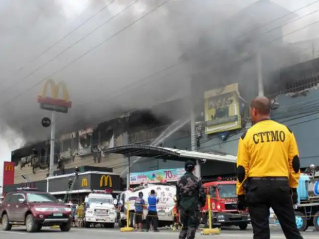 Filipinas: al menos 37 personas fallecieron tras incendio