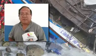 Empresa de transportes se pronuncia por accidente en Pasamayo