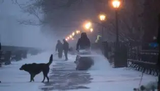 Alerta en Europa por intensas nevadas y frío extremo