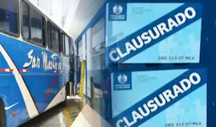 La Victoria: clausuran local de empresa del bus que cayó en Pasamayo