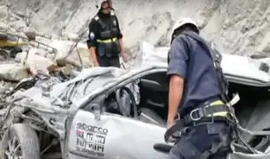 La Libertad: dos muertos deja despiste de auto en Huamachuco
