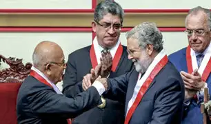 Ernesto Blume juramentó como nuevo presidente del Tribunal Constitucional