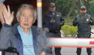 La Molina: decenas de agentes resguardan vivienda donde reside Alberto Fujimori