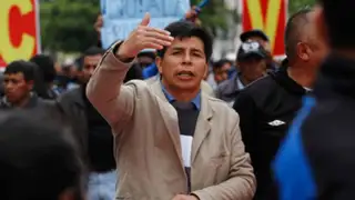 Dirigente Pedro Castillo anuncia  nueva huelga nacional indefinida de docentes