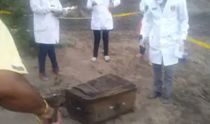 Pasamayo: hallan cuerpo calcinado de una mujer dentro de maleta