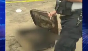 Pasamayo: Policía aún no identifica cuerpo de mujer hallado en interior de maleta