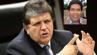 Alan García se pronuncia sobre posible incorporación de Barreda al Gabinete
