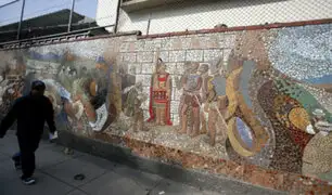 Jesús María: iniciarán restauración de mural del Papa Juan Pablo II
