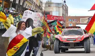 Rally Dakar llega a Bolivia en medio de protestas
