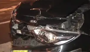 San Miguel: violento accidente automovilístico dejó herida a mujer gestante