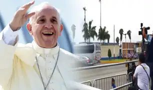 Grupo Aéreo N°8: papa Francisco llegará media hora antes a Lima