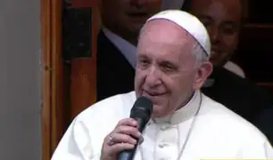 Papa Francisco a fieles en la Nunciatura:  “Recen por mí”