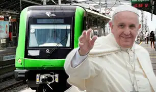 Papa Francisco en Perú: Metro de Lima no cobrará pasaje por traslado a misa de Las Palmas
