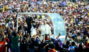 Papa Francisco al Perú: “Me ha hecho bien encontrarme con ustedes”