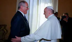 Papa Francisco culmina su visita en Perú y se despide del presidente Kuczynski y su esposa