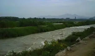 Chosica: Incremento del caudal del rio Rímac causa alarma
