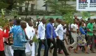 Las impactantes imágenes de las protestas en el Congo que dejaron al menos cinco muertos