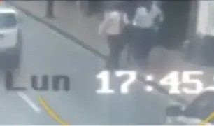 'Marcas' asaltan a trabajadores de casino cerca a Palacio de Gobierno