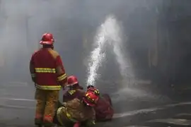 Incendio en Ancón: trasladan a comisaría a chofer de tráiler