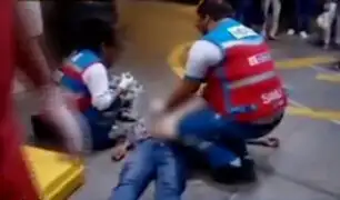 Hombre fallece en Metro de Lima por falta de asistencia médica
