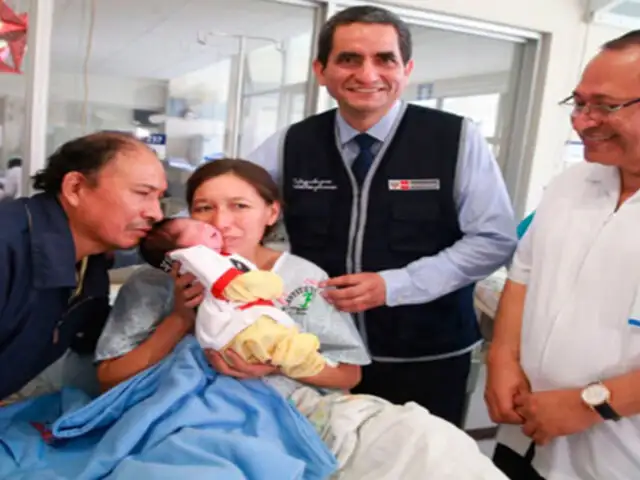 Cercado de Lima: Cinco bebés nacen durante celebraciones de Año Nuevo
