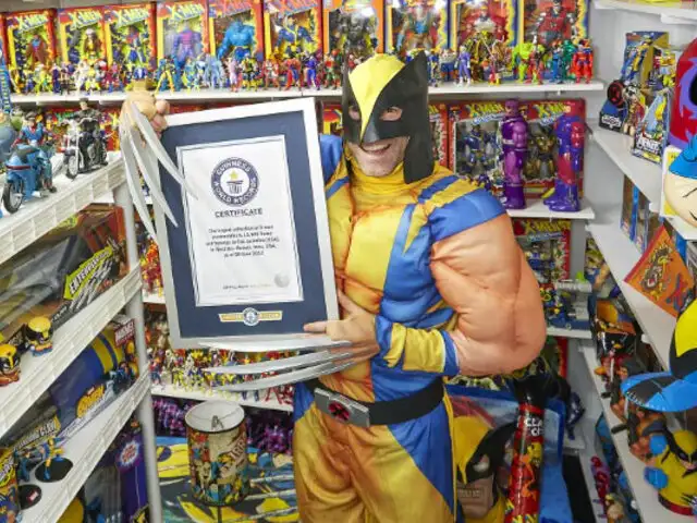 EEUU: fan de los mutantes bate récord mundial con colección de los X-Men