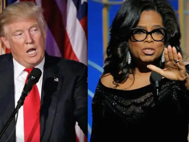 EEUU: Donald Trump afirma que vencería a Oprah Winfrey si postula a la presidencia