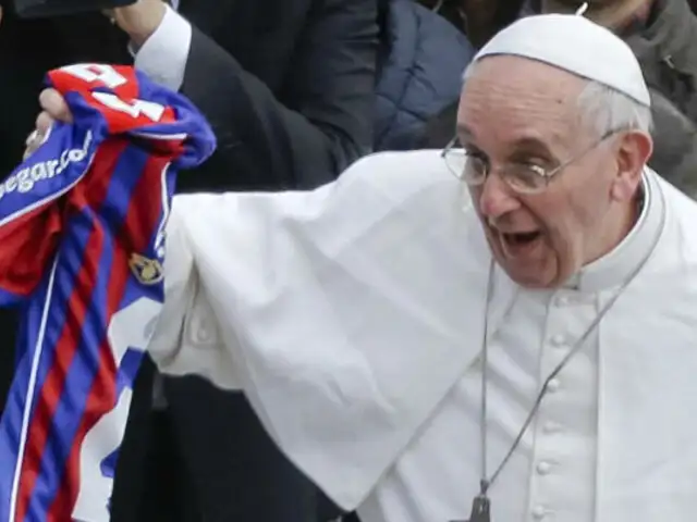 Francisco en Perú: El papa guarda las camisetas de estos clubes peruanos ¿Cuáles son?