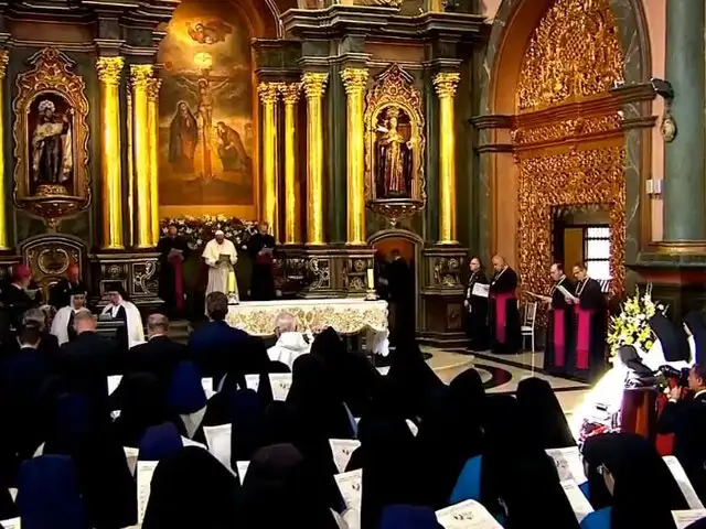 Papa Francisco visita el Santuario de Las Nazarenas