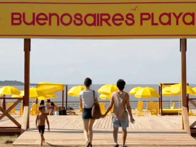 Argentina: “Buenos Aires Playa” la novedosa propuesta para el verano