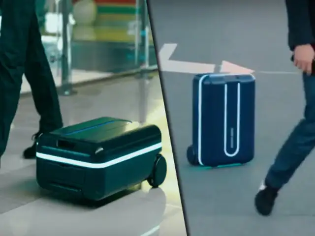 Sale al mercado la maleta inteligente que opera de forma autónoma