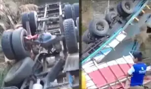 Lambayeque: cinco muertos deja despiste de camión en Olmos