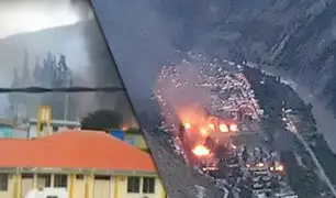 Huancavelica: agricultores incendian instalaciones de ElectroPerú