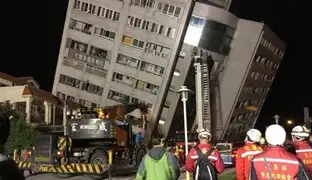 Taiwán: dos muertos y más de 200 heridos deja terremoto de 6.4 de magnitud