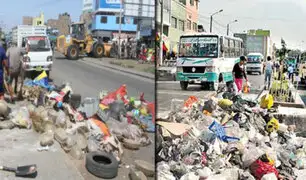 Trujillo: acumulación de basura y desmonte invaden calles y avenidas