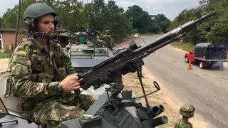 Colombia: guerrilleros del ELN dinamitan puente en inicio del paro armado