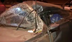 Conductor muere tras chocar contra poste en autopista Ramiro Prialé