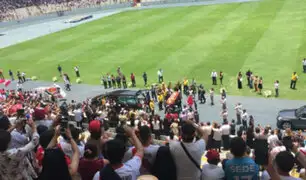 Estadio Nacional: hinchas llenaron tribuna occidente para despedir a Daniel Peredo