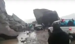 Deslizamiento de lodo y piedras bloqueó vía Cusco- Abancay
