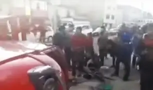 Cajamarca: seis heridos deja el choque entre un camión y una mototaxi