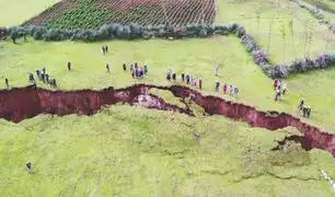 Cusco: deslizamiento de tierra atemoriza a pobladores en Chumbivilcas