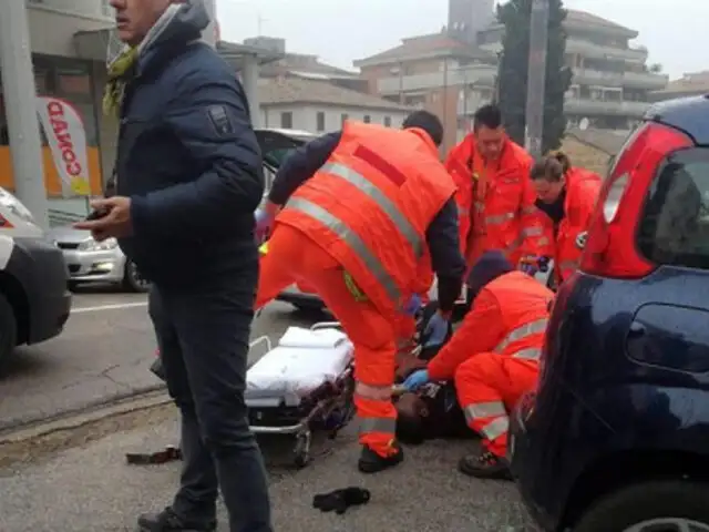 Balacera en ciudad italiana de Macerata deja varios heridos