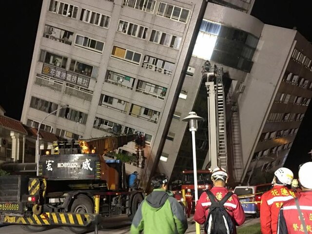 Taiwán: dos muertos y más de 200 heridos deja terremoto de 6.4 de magnitud