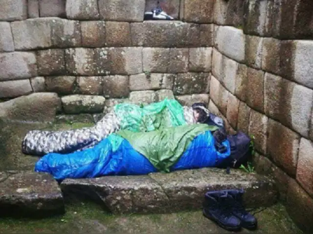Cusco: turistas argentinos burlaron la seguridad y durmieron en Machu Picchu